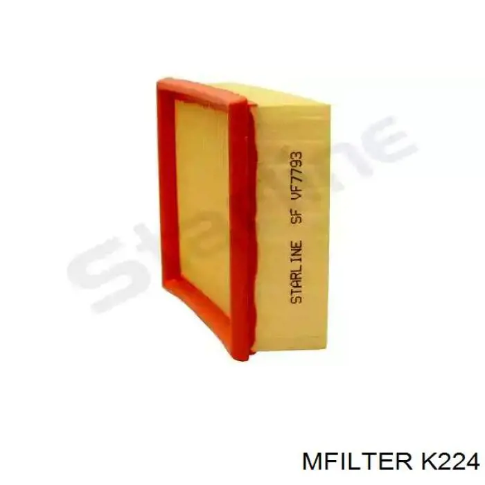 Повітряний фільтр K224 Mfilter