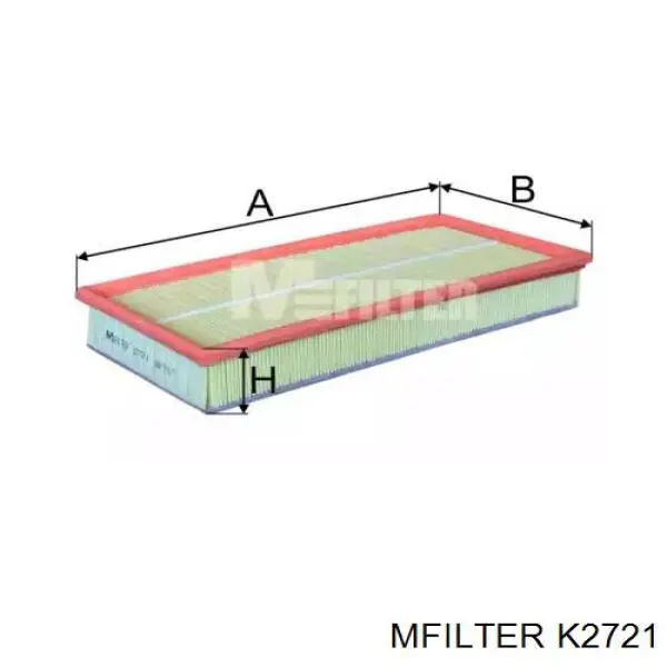 K2721 Mfilter фільтр повітряний