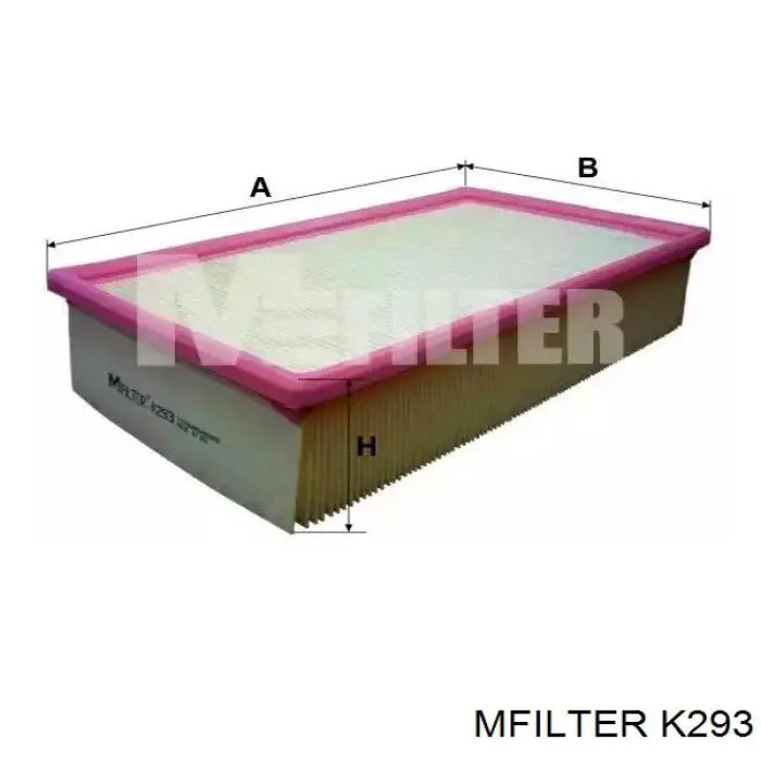 Елемент повітряного фільтра Mfilter K293 ціна, від 5.99 USD