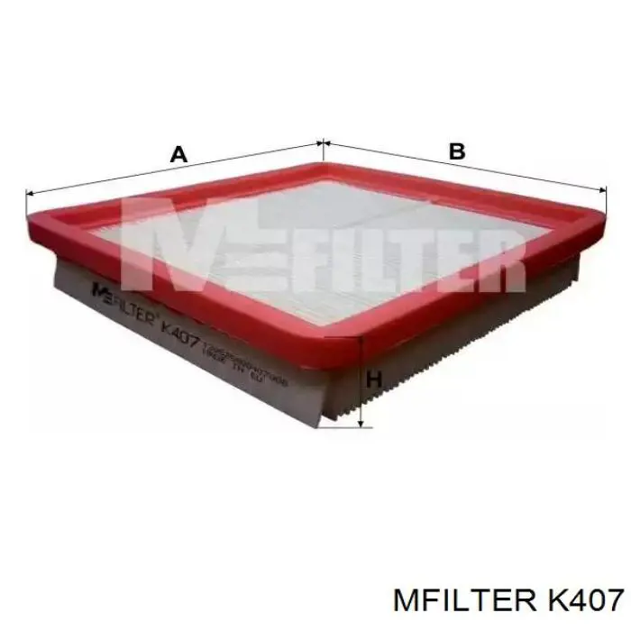 K407 Mfilter Повітряний фільтр двигуна