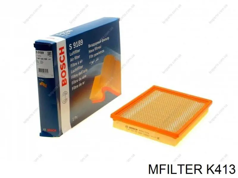 K413 Mfilter Повітряний фільтр двигуна
