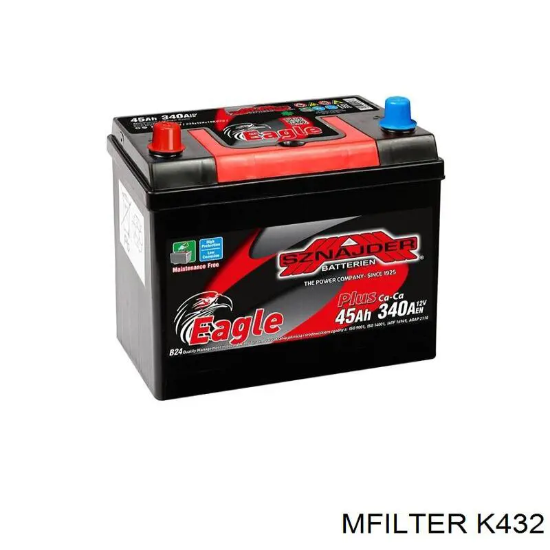 Елемент повітряного фільтра Mfilter K432 ціна, від 4.67 USD