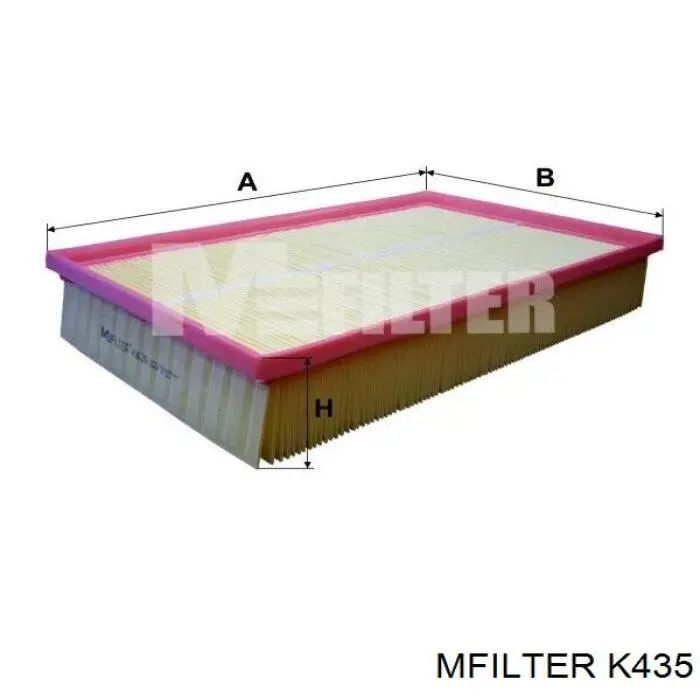 K435 Mfilter фільтр повітряний