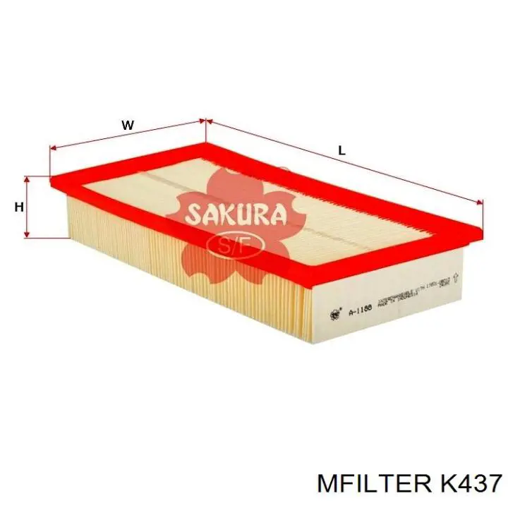 Купити K437 Mfilter Автомобільний фільтр повітря