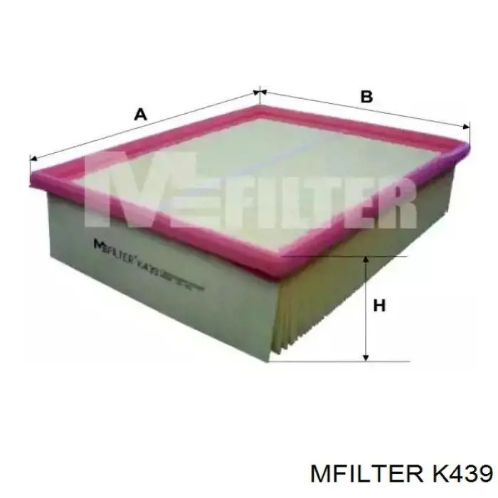 Купити K439 Mfilter Автомобільний фільтр повітря