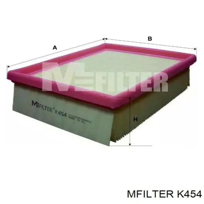 Купити K454 Mfilter Автомобільний фільтр повітря