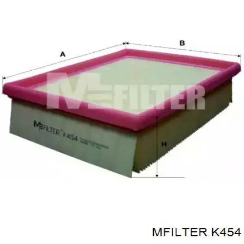 K454 Mfilter фільтр повітряний