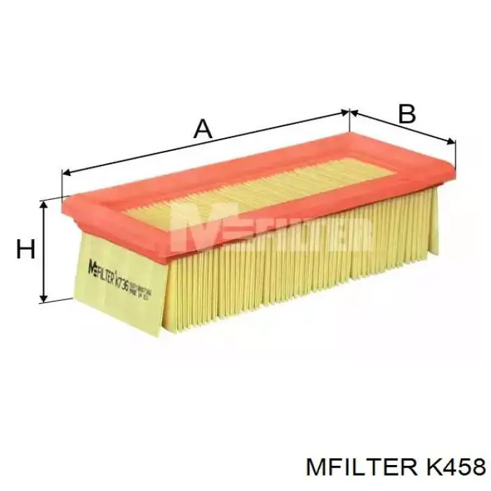 K458 Mfilter фільтр повітряний