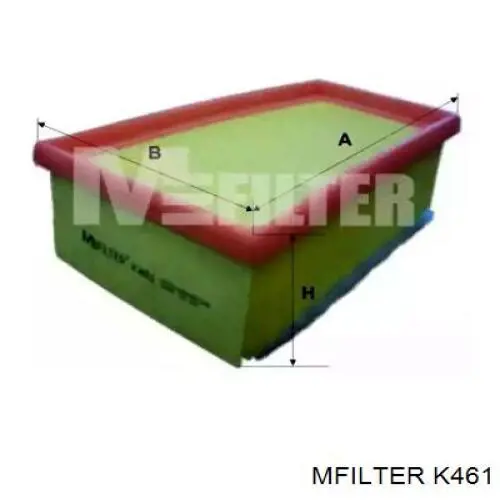 K461 Mfilter фільтр повітряний