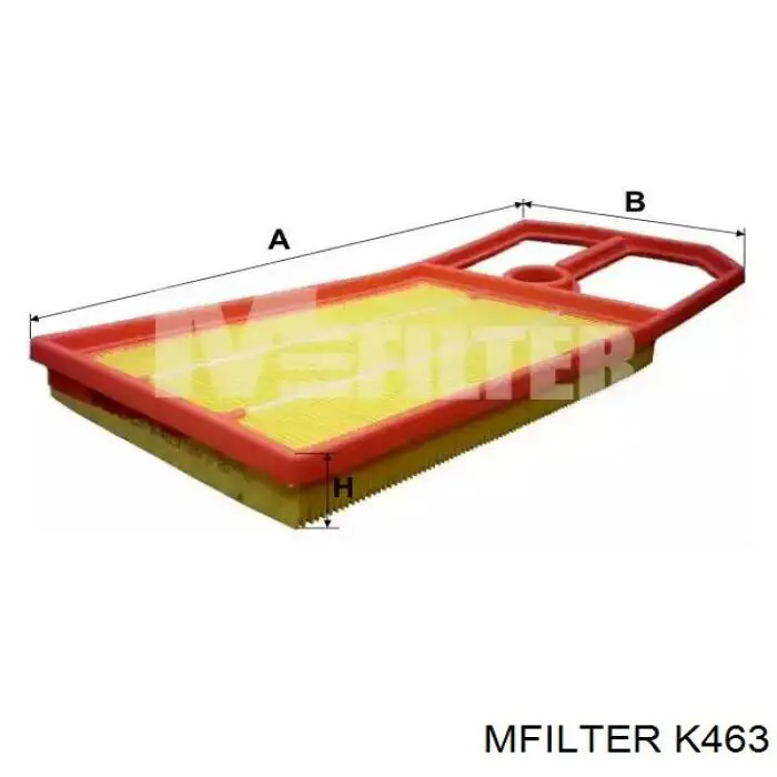 Елемент повітряного фільтра Mfilter K463 ціна, від 5.60 USD
