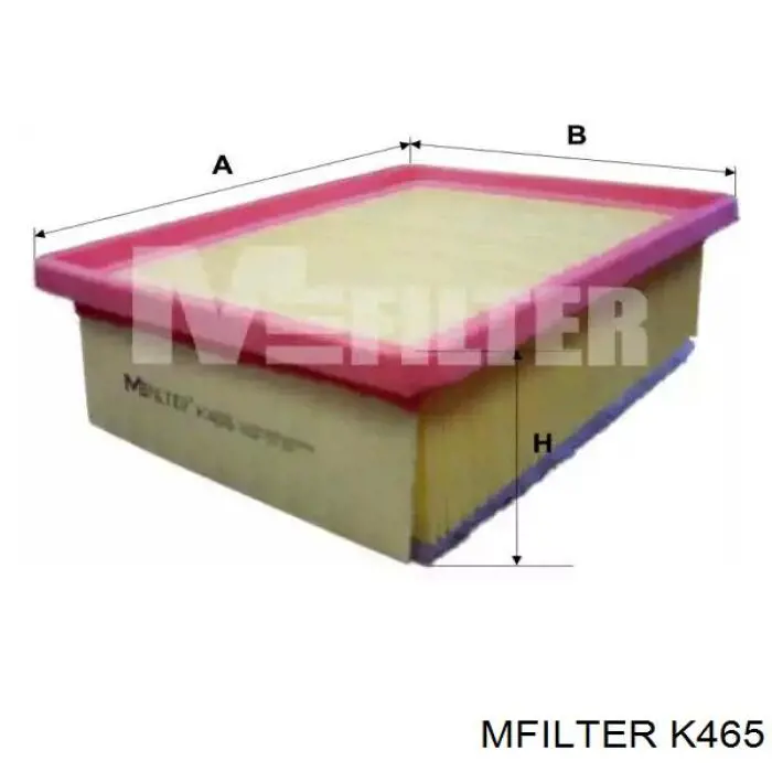 Купити K465 Mfilter Автомобільний фільтр повітря