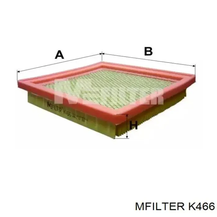 Повітряний фільтр K466 Mfilter