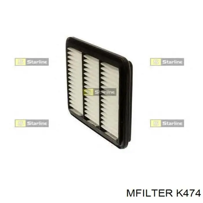 Елемент повітряного фільтра Mfilter K474 ціна, від 3.66 USD