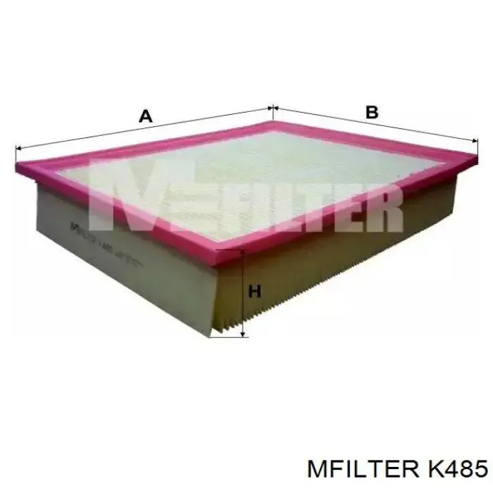 Купити K485 Mfilter Автомобільний фільтр повітря