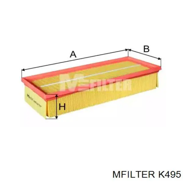 Фільтр повітряний Mfilter K495