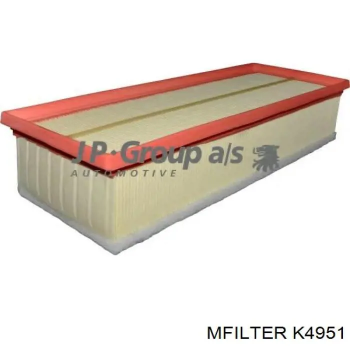 Елемент повітряного фільтра Mfilter K4951 ціна, від 10.37 USD