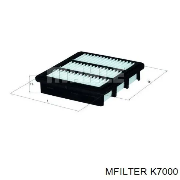 K7000 Mfilter Воздушный фильтр