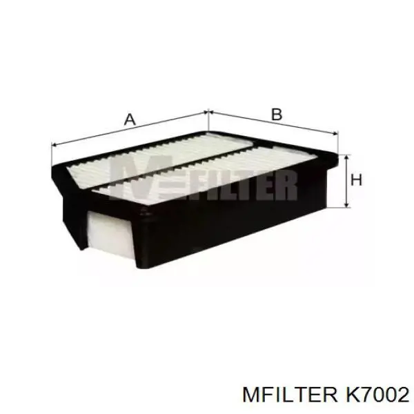K7002 Mfilter фільтр повітряний