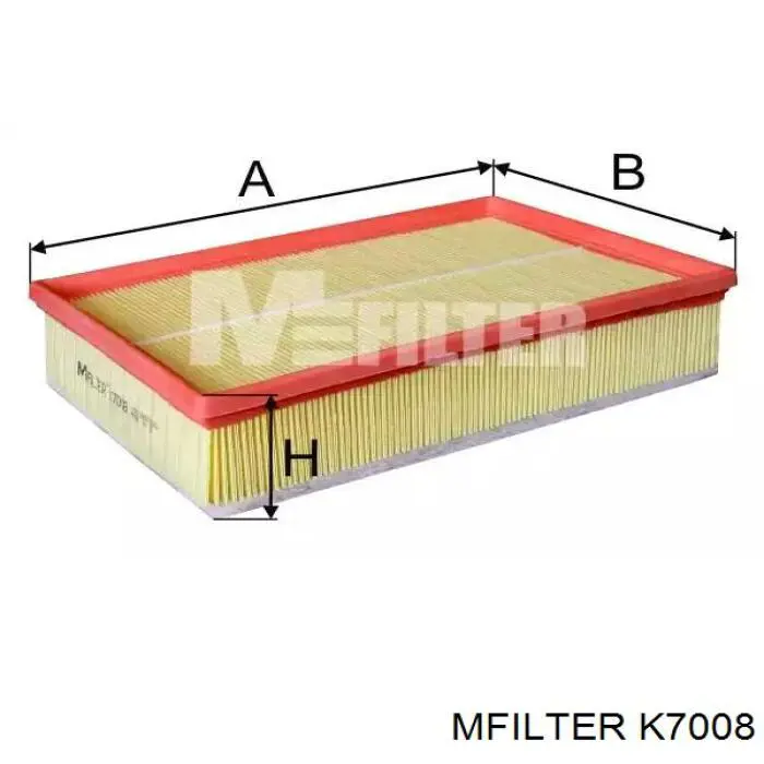 Купити K7008 Mfilter Автомобільний фільтр повітря