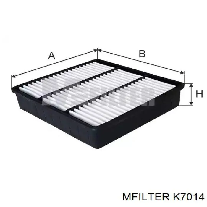 Елемент повітряного фільтра Mfilter K7014 ціна, від 5.48 USD