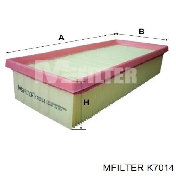 K7014 Mfilter фільтр повітряний