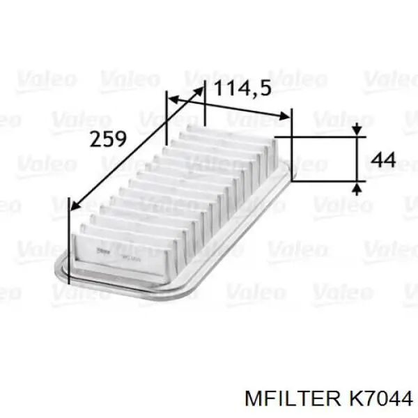 K7044 Mfilter фільтр повітряний