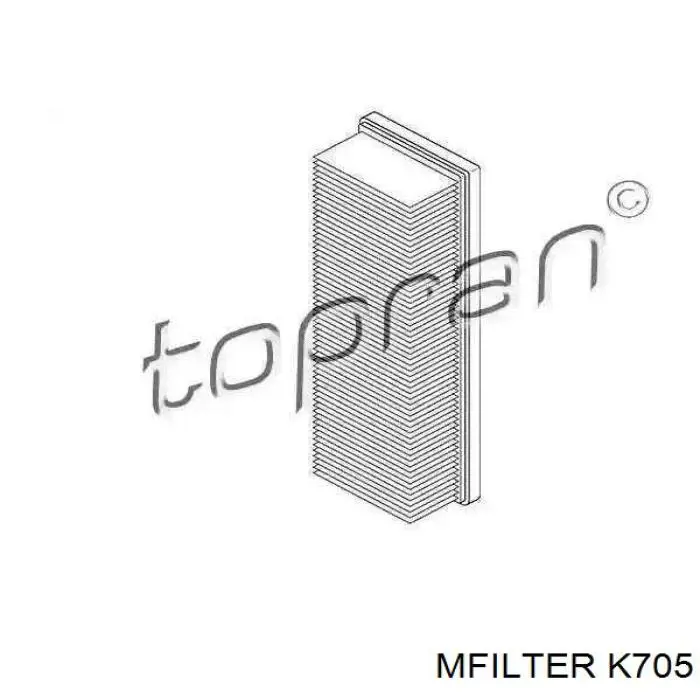 Купити K705 Mfilter Автомобільний фільтр повітря