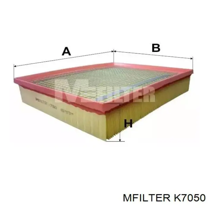 Купити K7050 Mfilter Автомобільний фільтр повітря