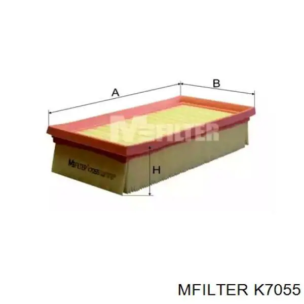 K7055 Mfilter фільтр повітряний
