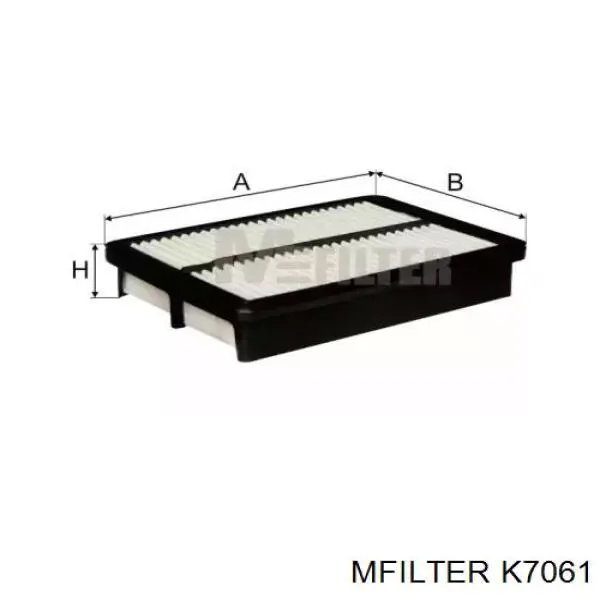 K7061 Mfilter фільтр повітряний