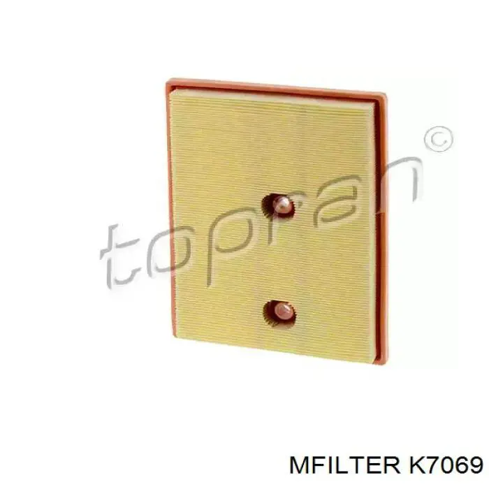 Елемент повітряного фільтра Mfilter K7069 ціна, від 8.15 USD
