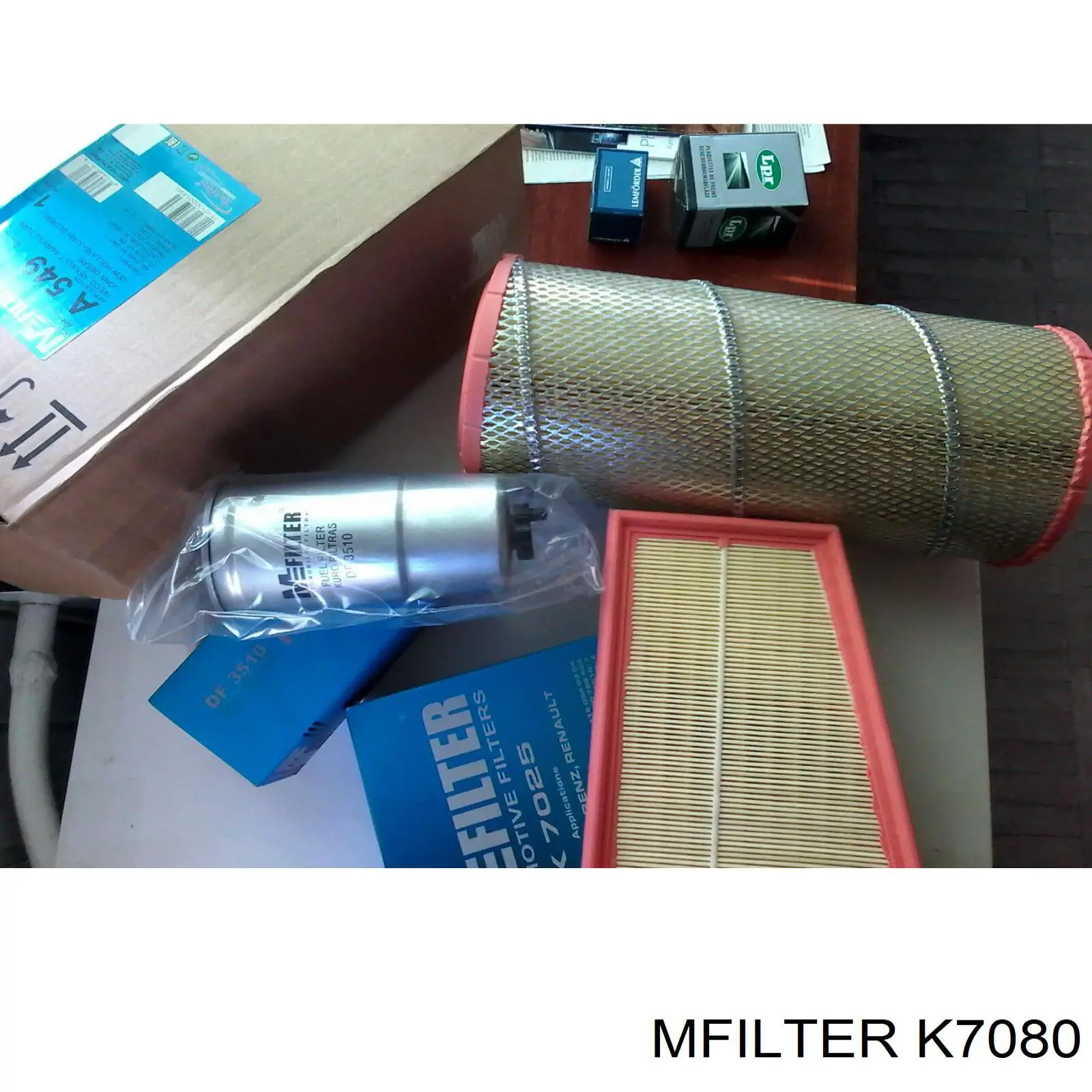 Повітряний фільтр K7080 Mfilter