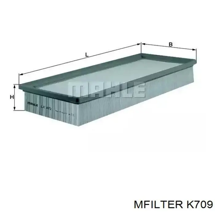 Купити K709 Mfilter Автомобільний фільтр повітря
