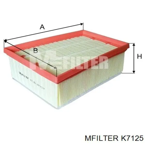 Елемент повітряного фільтра Meat&Doria 18702 ціна, від 10.93 USD