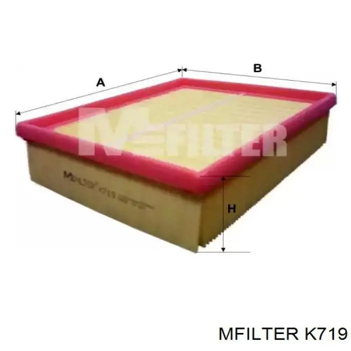 Купити K719 Mfilter Автомобільний фільтр повітря