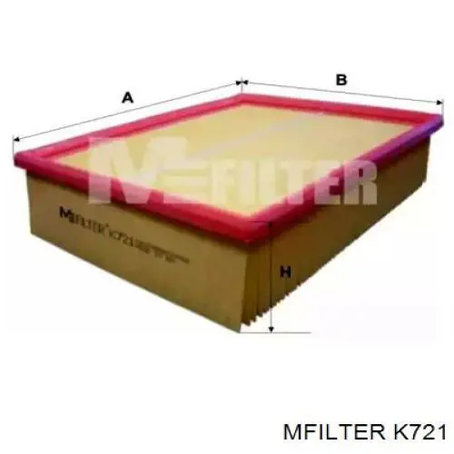 K721 Mfilter фільтр повітряний