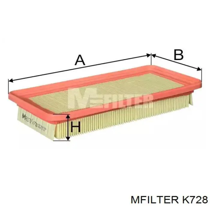Елемент повітряного фільтра Mfilter K728 ціна, від 3.77 USD