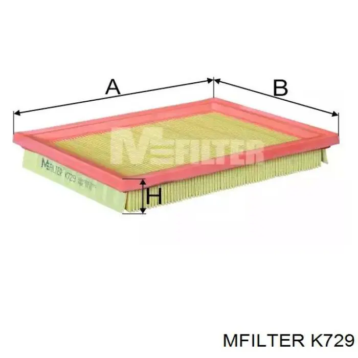 K729 Mfilter фільтр повітряний