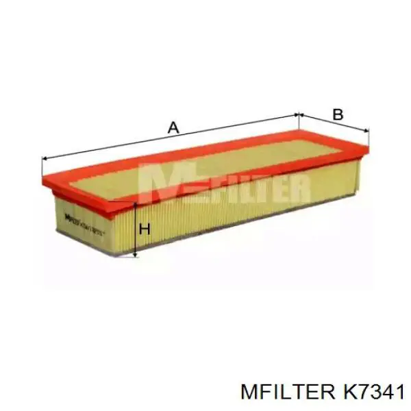 K7341 Mfilter Повітряний фільтр двигуна