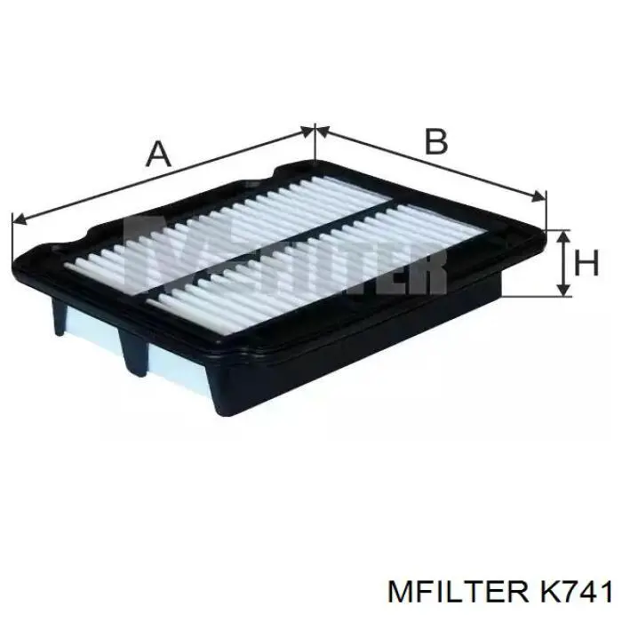 Купити K741 Mfilter Автомобільний фільтр повітря