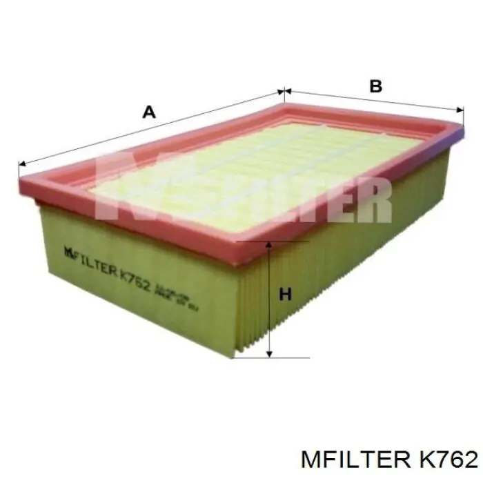K762 Mfilter фільтр повітряний