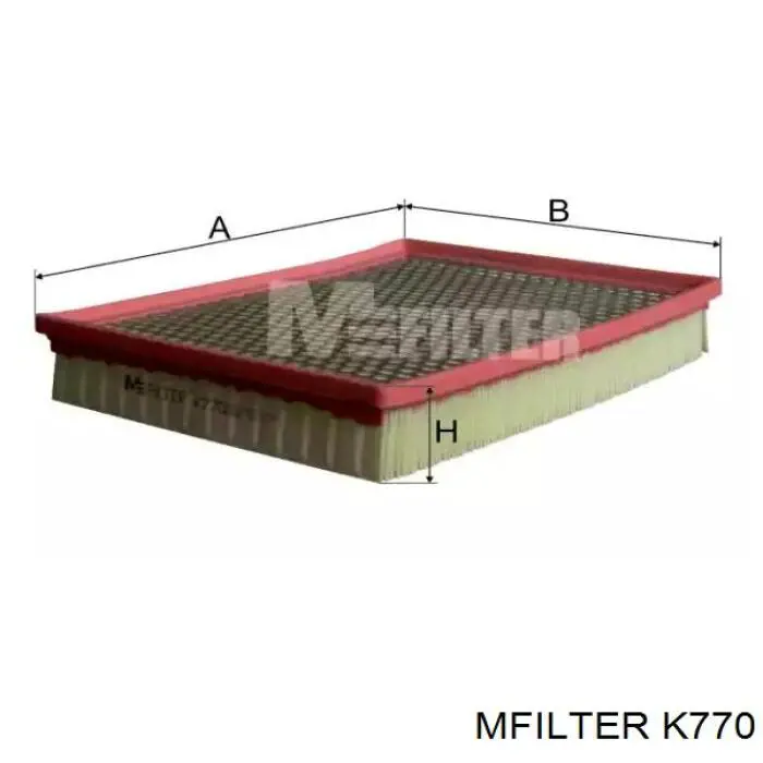 Купити K770 Mfilter Автомобільний фільтр повітря