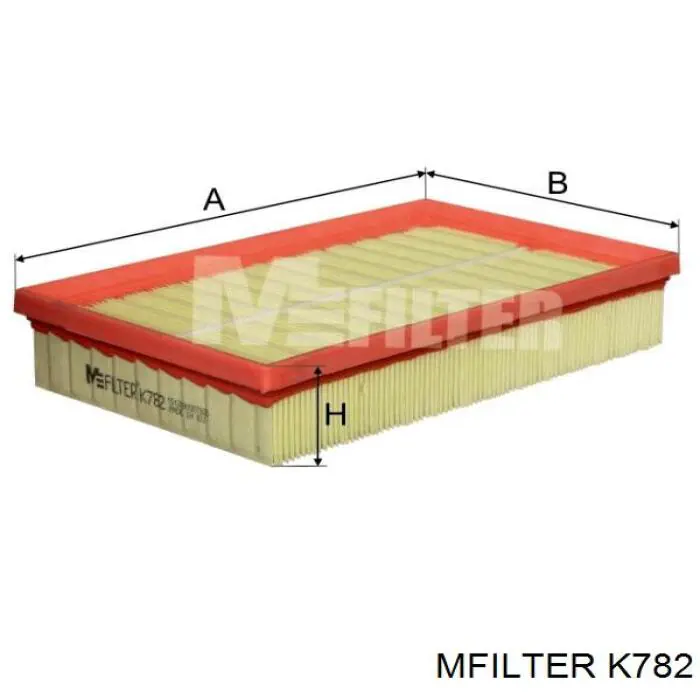 K782 Mfilter фільтр повітряний