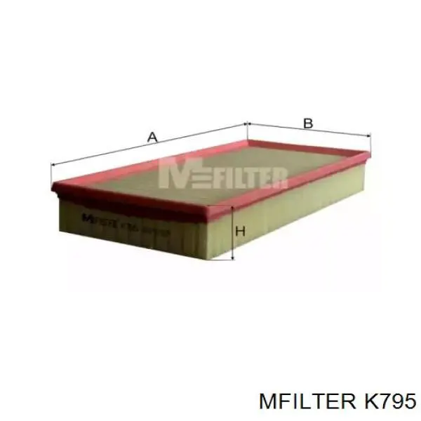 K795 Mfilter фільтр повітряний