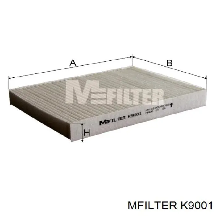 Фільтр салону K9001 Mfilter