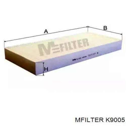 K9005 Mfilter фільтр салону