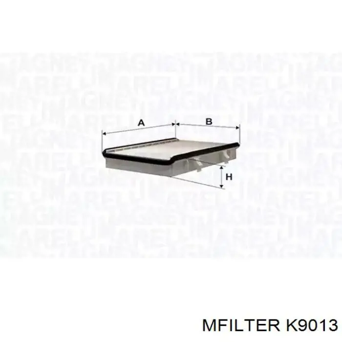 Купити K9013 Mfilter Фільтр салону вугільний
