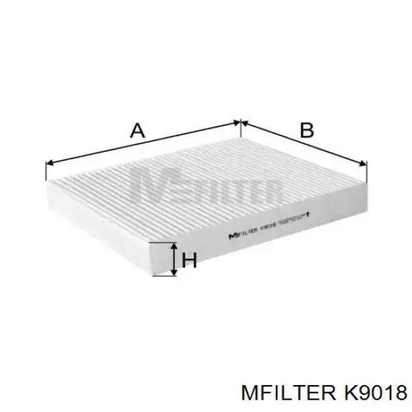 Фільтр салону K9018 Mfilter