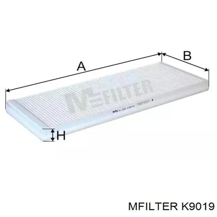 Фільтр салону K9019 Mfilter