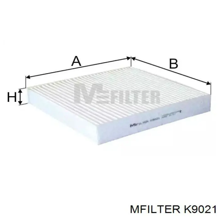 Фільтр повітряний обігрівача Mfilter K9021 ціна, від 5.92 USD